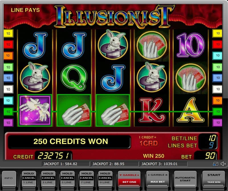 Игровой автомат Illusionist