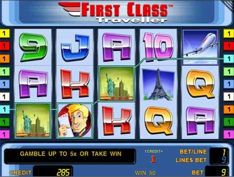 Игровой автомат First Class Traveller