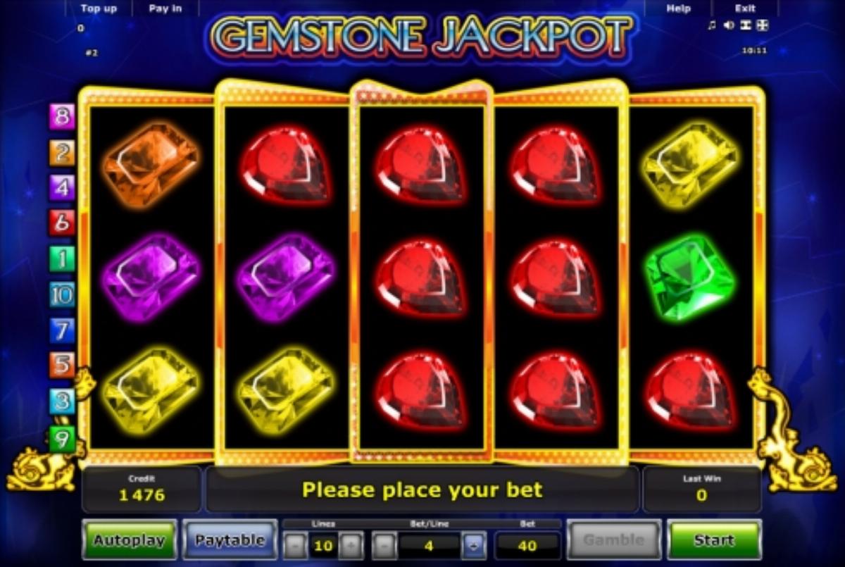 Игровой автомат Gemstone Jackpot