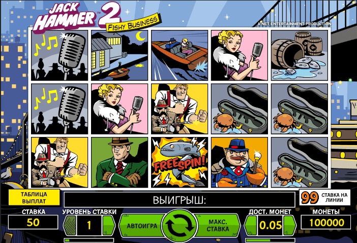 Игровой автомат Jack Hammer 2