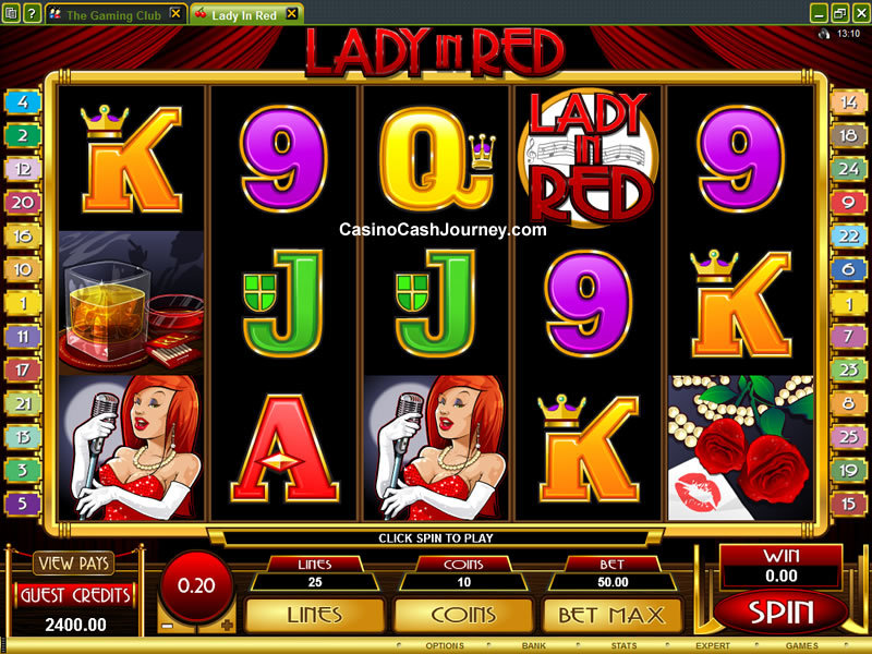 Игровой автомат Lady in Red