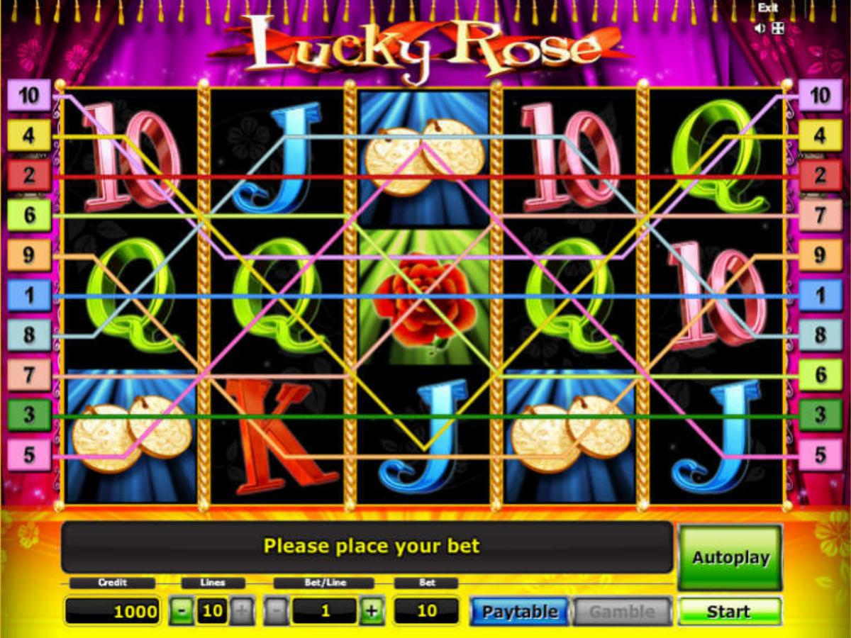Игровой автомат Lucky Rose