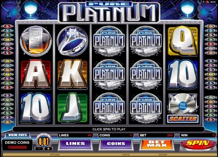Игровой автомат Pure Platinum