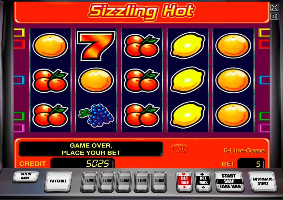 Игровой автомат Sizzling Hot